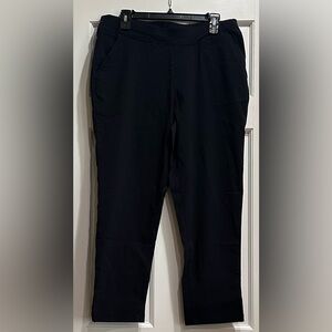 NWOT Denim & Co Black Pants Medium Petite